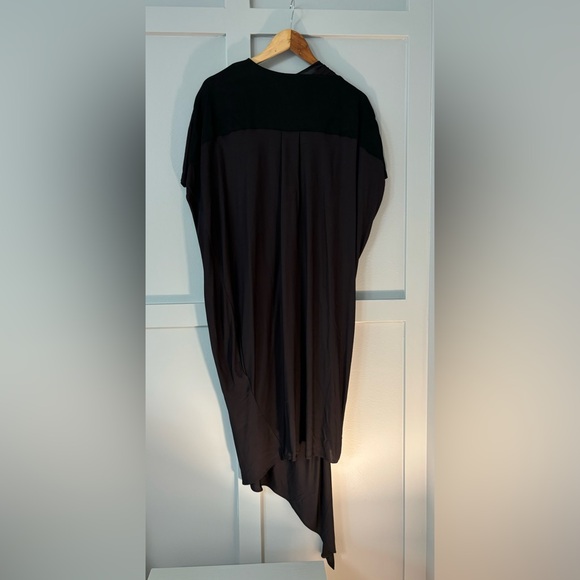 💙Acne Studios Tammi Jersey Asymmetrical Draped Dress - Picture 5 of 9